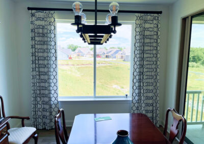 Operable Complimentary Pattern Livingroom Diningroom